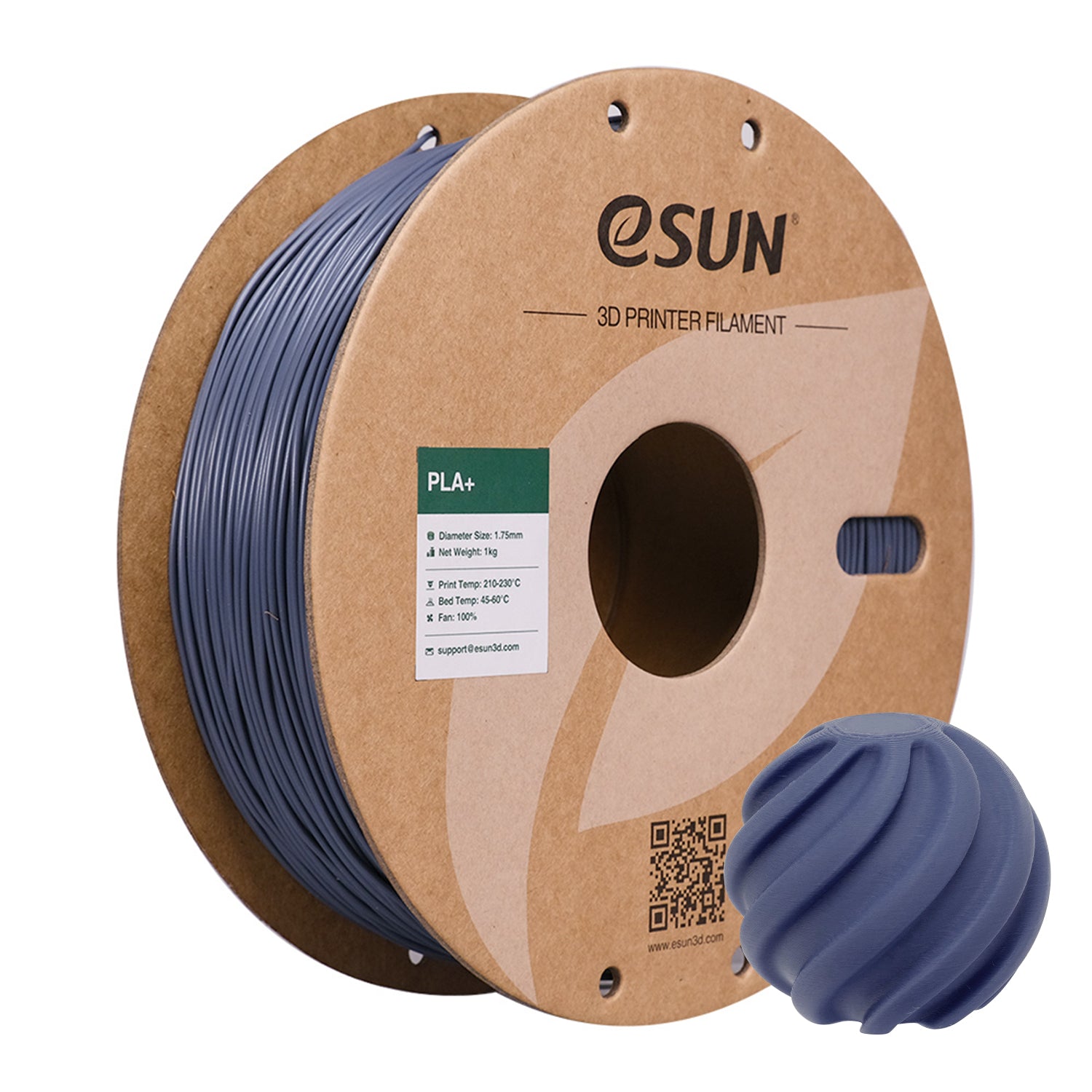 eSUN PLA+ 3D Printer Filament 1.75mm 1kg Spool