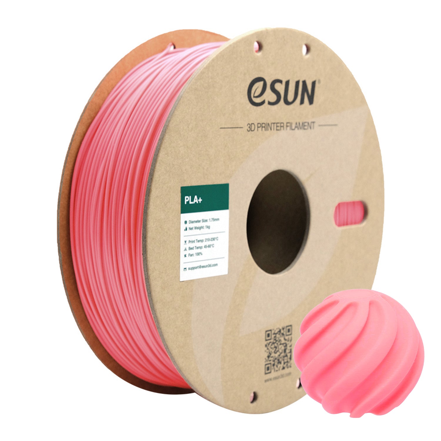 eSUN PLA+ 3D Printer Filament 1.75mm 1kg Spool